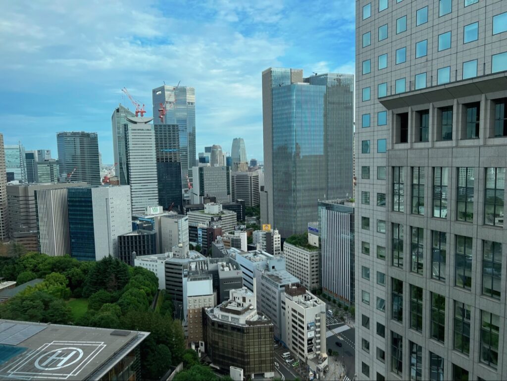 キャピトルホテル東急_クラブプレミア_眺望