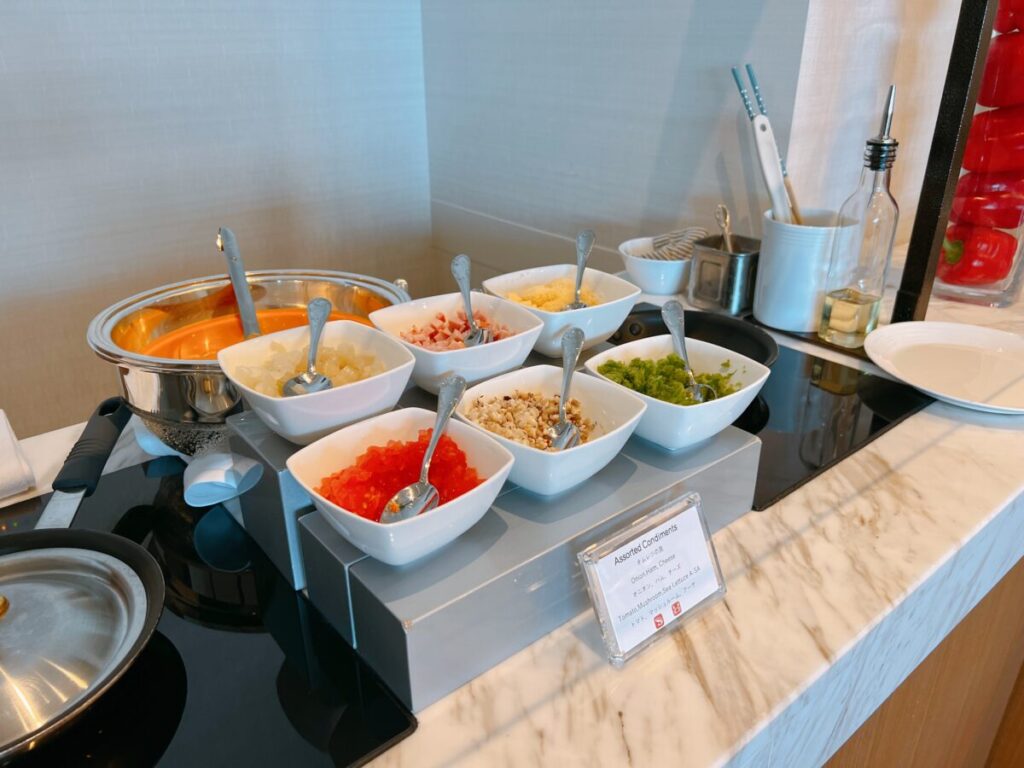 ハレクラニ沖縄_サンセットウィング_クラブラウンジ_朝食