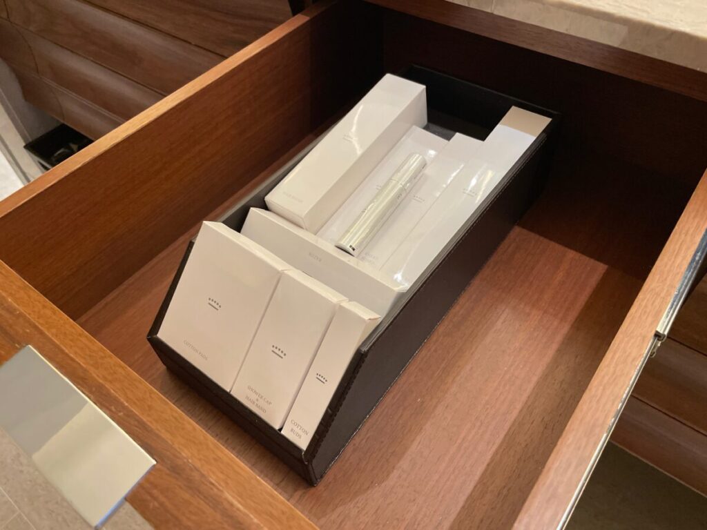 パレスホテル東京_エグゼクティブスイート_バスアメニティ