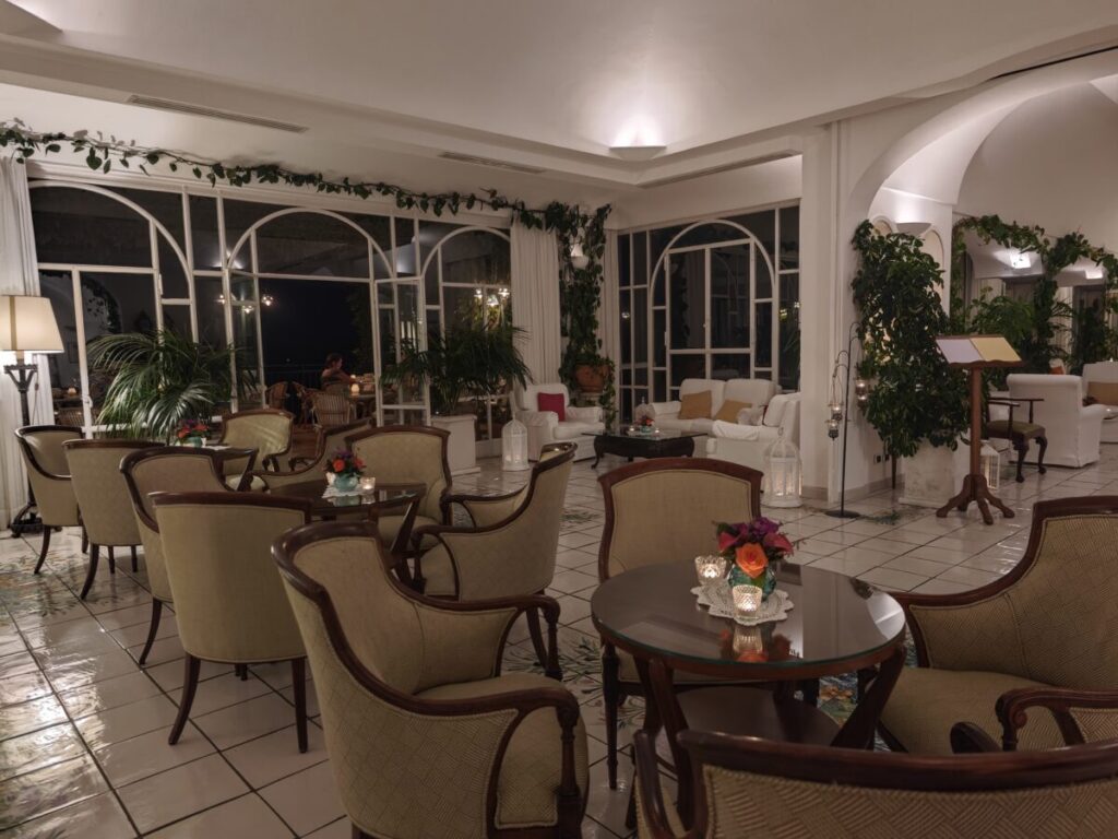 ホテルサンタカタリーナ_ディナー_Glicine Restaurant