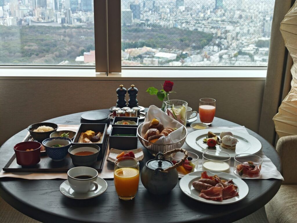パークハイアット東京_朝食_ルームサービス
