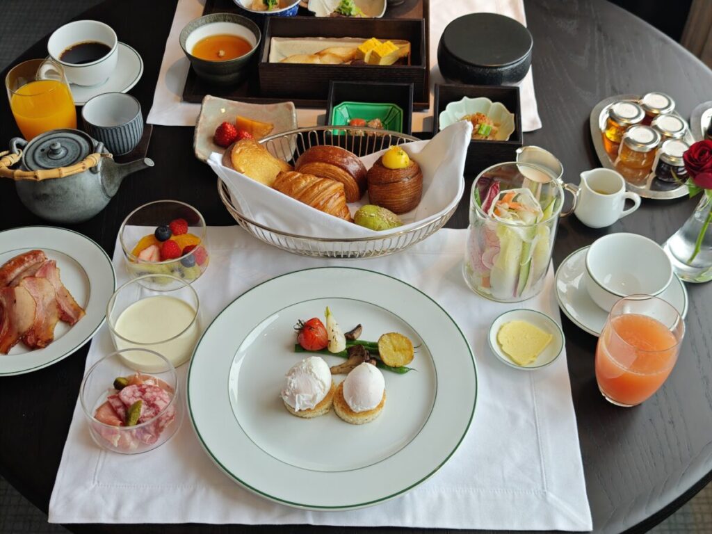 パークハイアット東京_朝食_ルームサービス