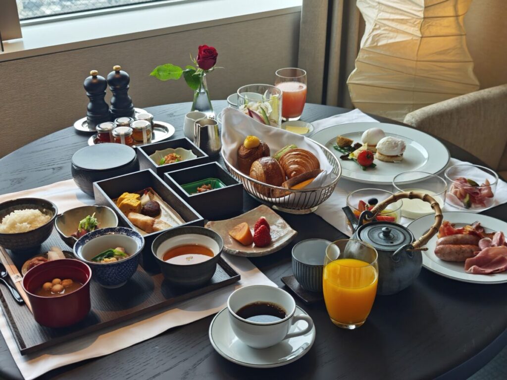 パークハイアット東京_朝食_ルームサービス