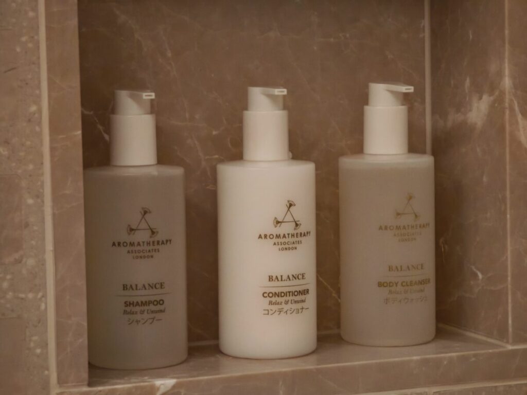 JWマリオットホテル東京_コーナージュニアスイート_アメニティ