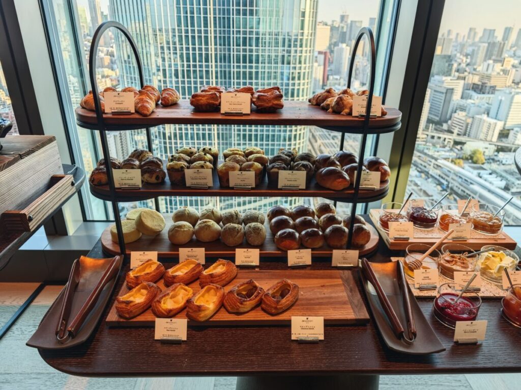 JWマリオットホテル東京_クラブラウンジ_朝食