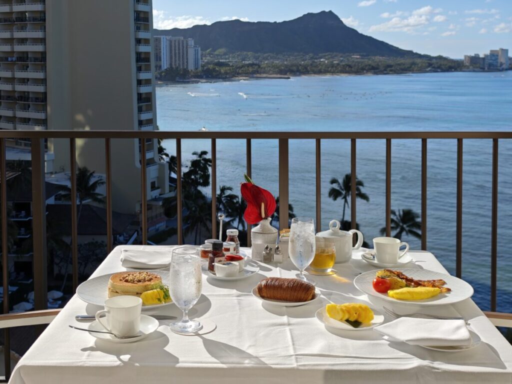 ハレクラニホテルハワイ_朝食