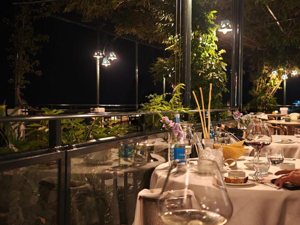 ホテルサンタカタリーナ_ディナー_Glicine Restaurant
