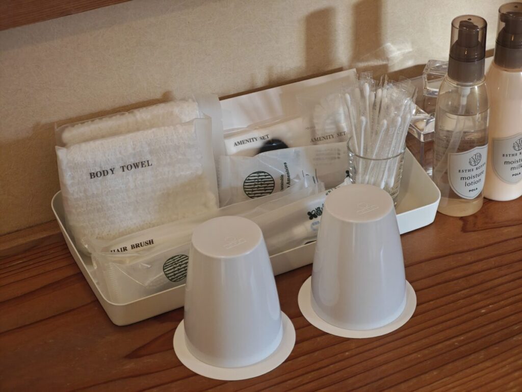 レジーナリゾート伊豆無鄰_客室_つつじ_アメニティ