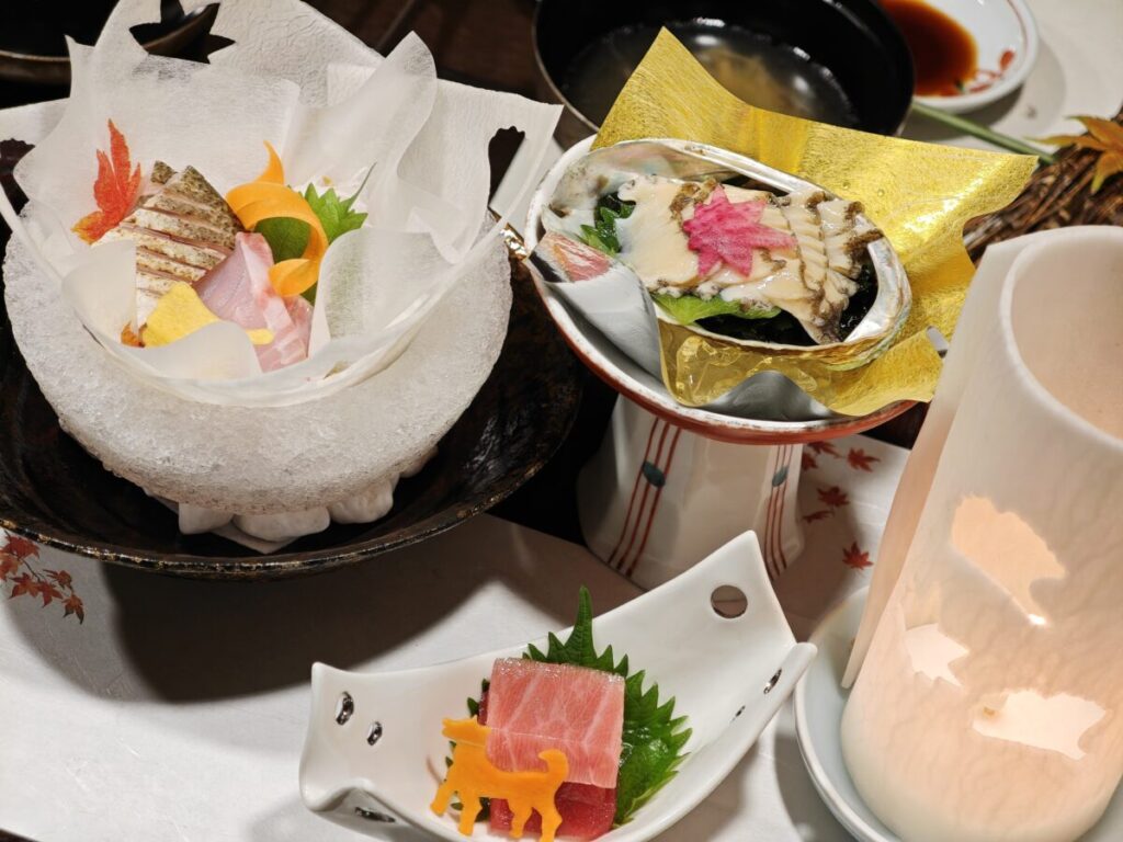 レジーナリゾート伊豆無鄰_料亭 悠々_夕食