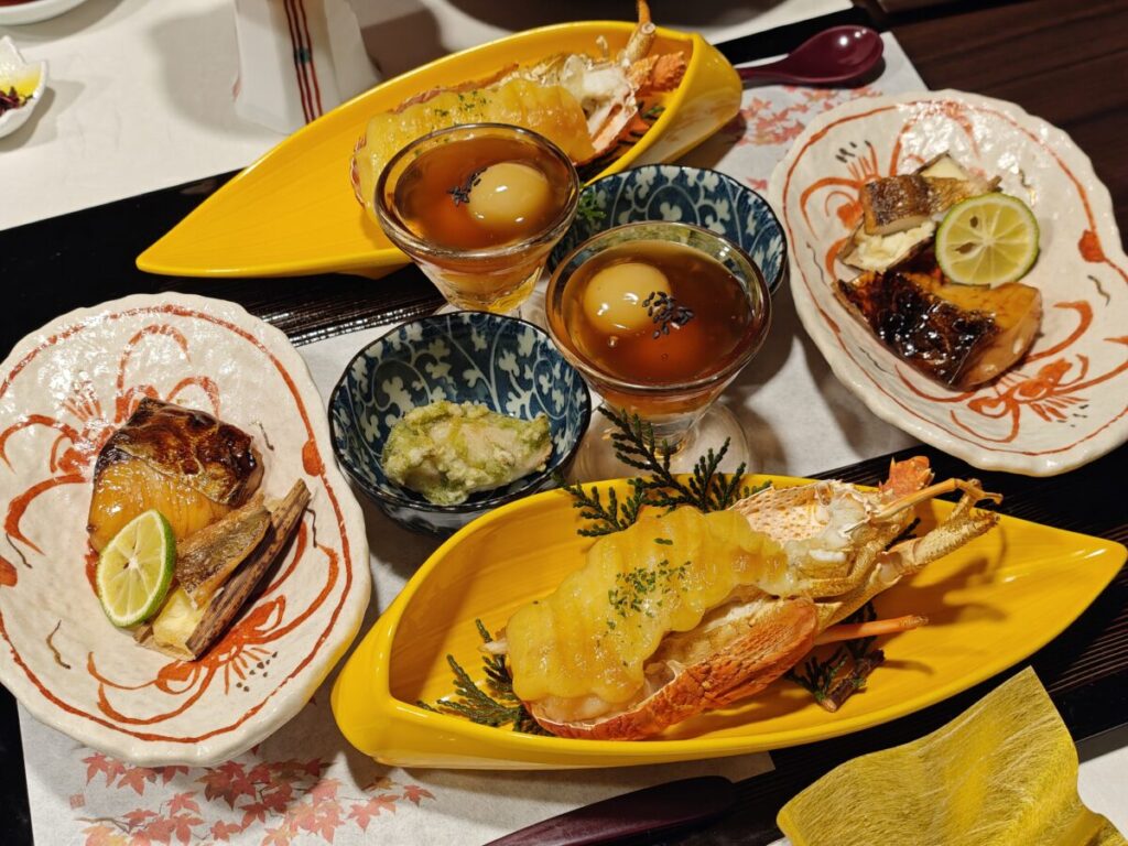 レジーナリゾート伊豆無鄰_料亭 悠々_夕食