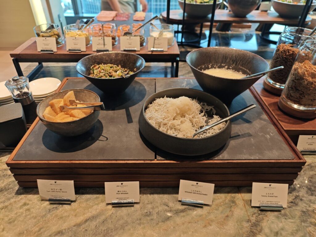 JWマリオットホテル東京_クラブラウンジ_朝食